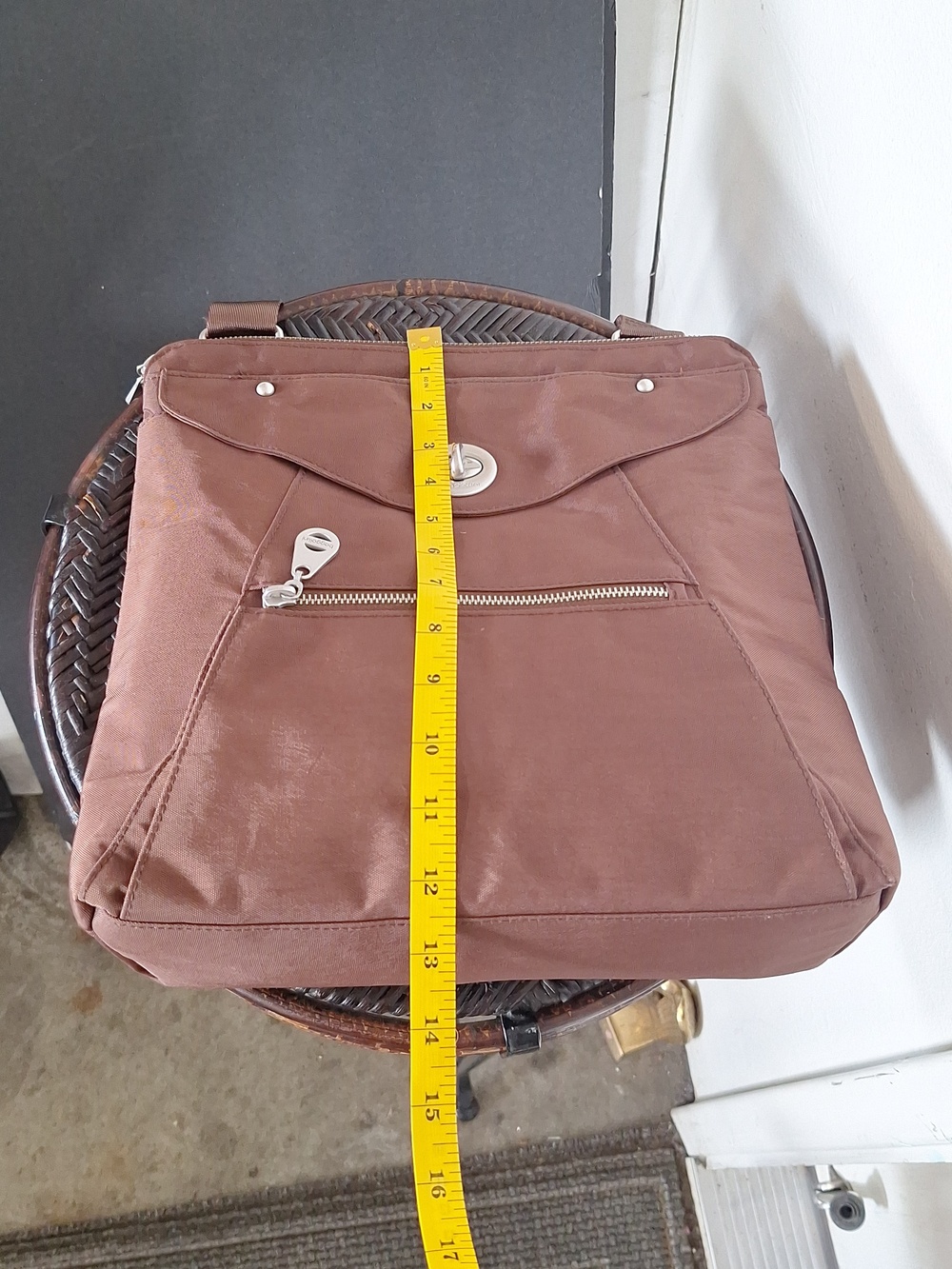 Baggallini Brown Crossbody Bag - Picture 6 of 13